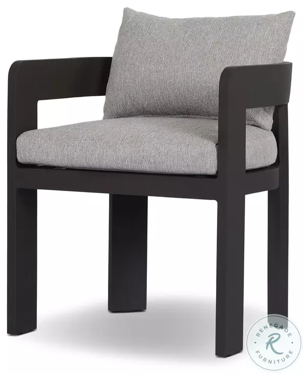 Jackson Concha Fog Outdoor Metal Dining Chair
