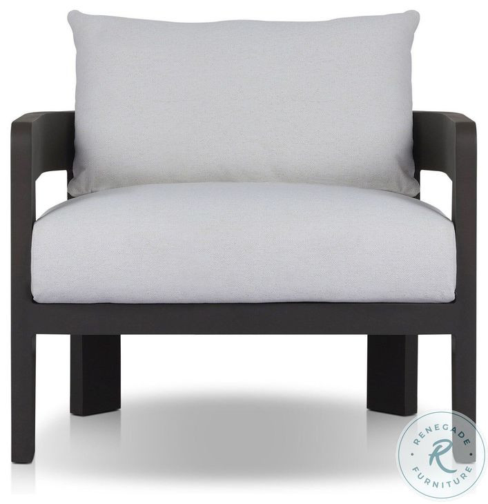 Jackson Alessi Linen Outdoor Metal Chair