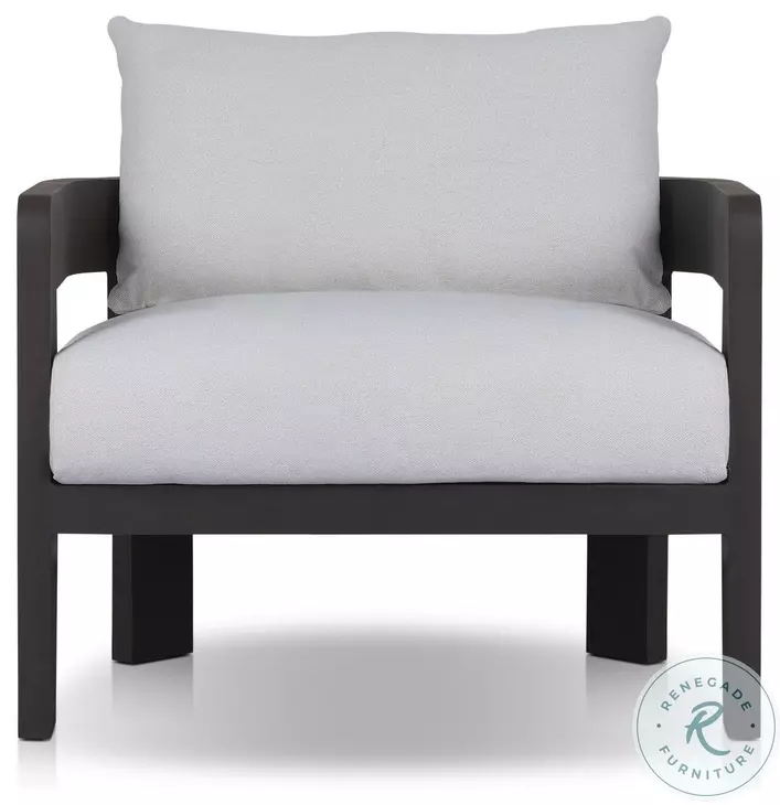 Jackson Alessi Linen Outdoor Metal Chair