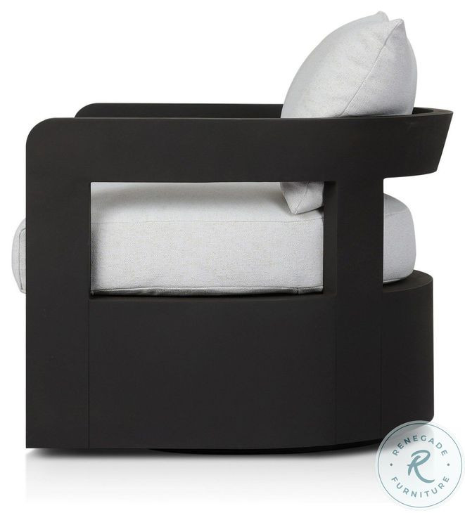 Jackson Alessi Linen Upholstered Outdoor Metal Living Room Set