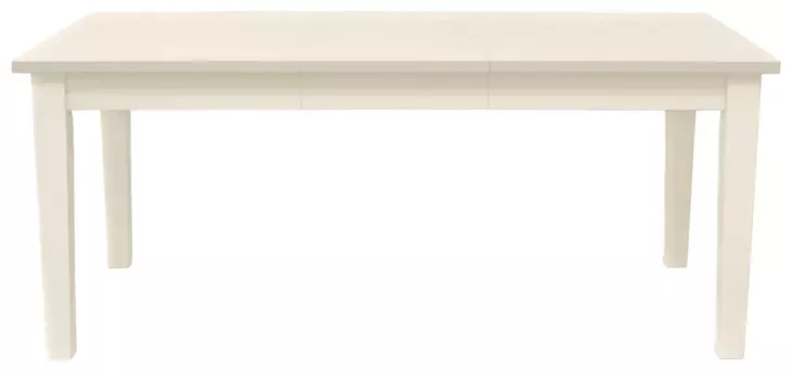 Avery Coconut Milk 72" Extendable Rectangular Dining Table