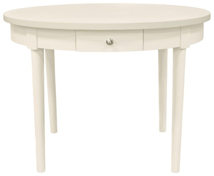 Avery Coconut Milk 54" Round Dining Table