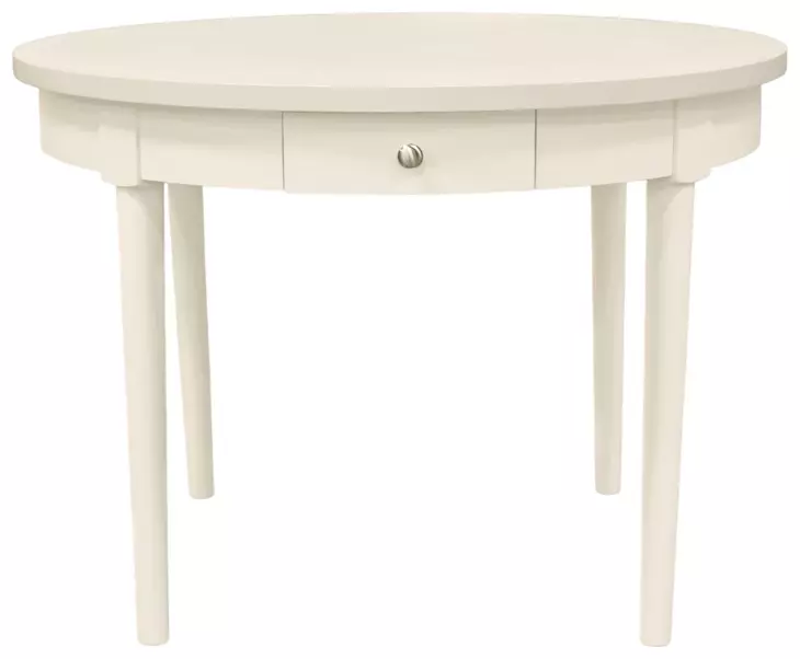 Avery Coconut Milk 54" Round Dining Table