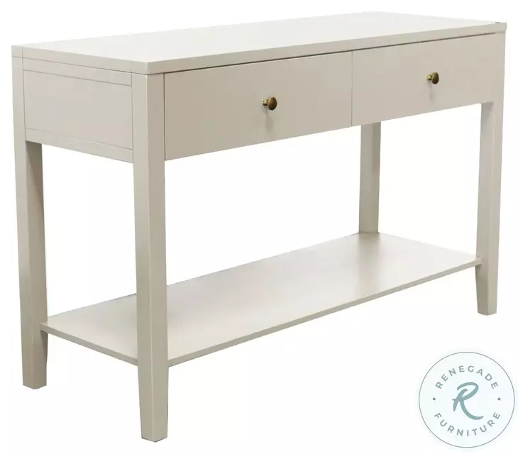 Avery Coconut Milk Console Table