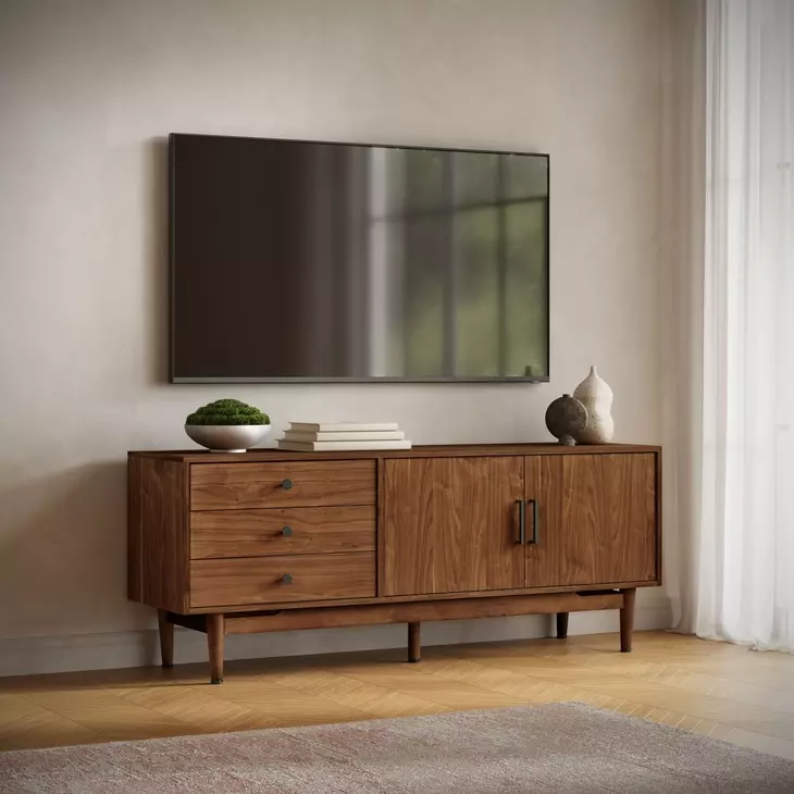 Olson Walnut 67" Media Console