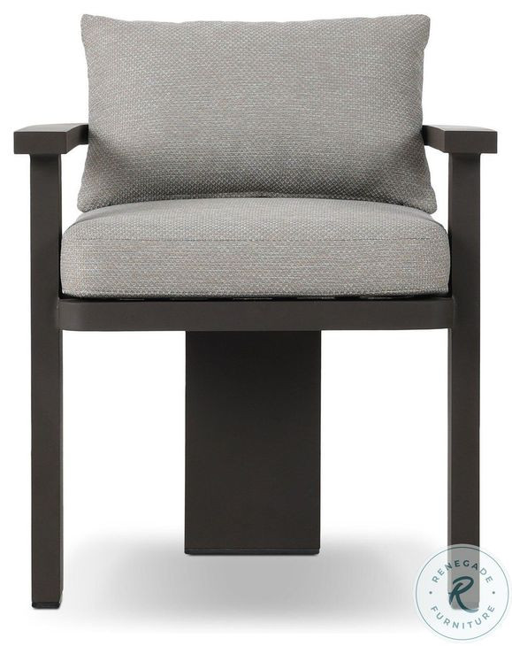 Tahana Casa Grey Outdoor Metal Dining Chair