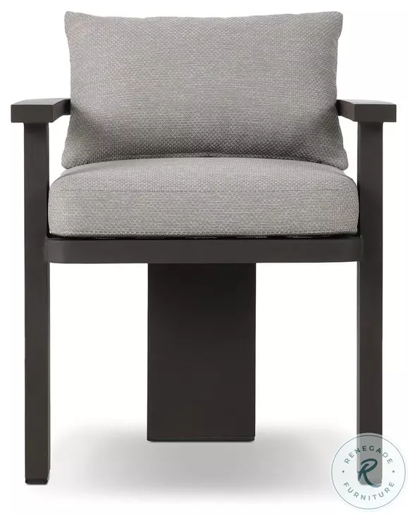 Tahana Casa Grey Outdoor Metal Dining Chair