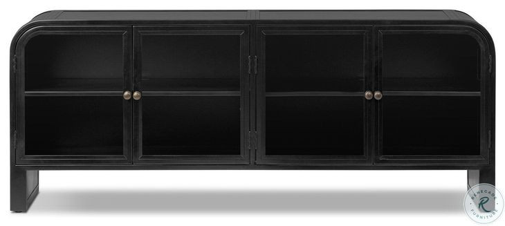 Breya Black 70" Media Console
