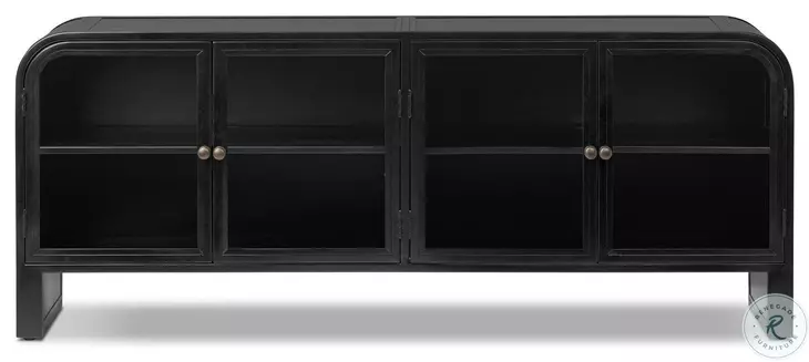 Breya Black 70" Media Console