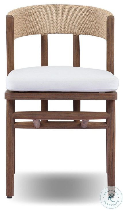 Buxton Arashi Salt Outdoor Dining Chair Set of 2