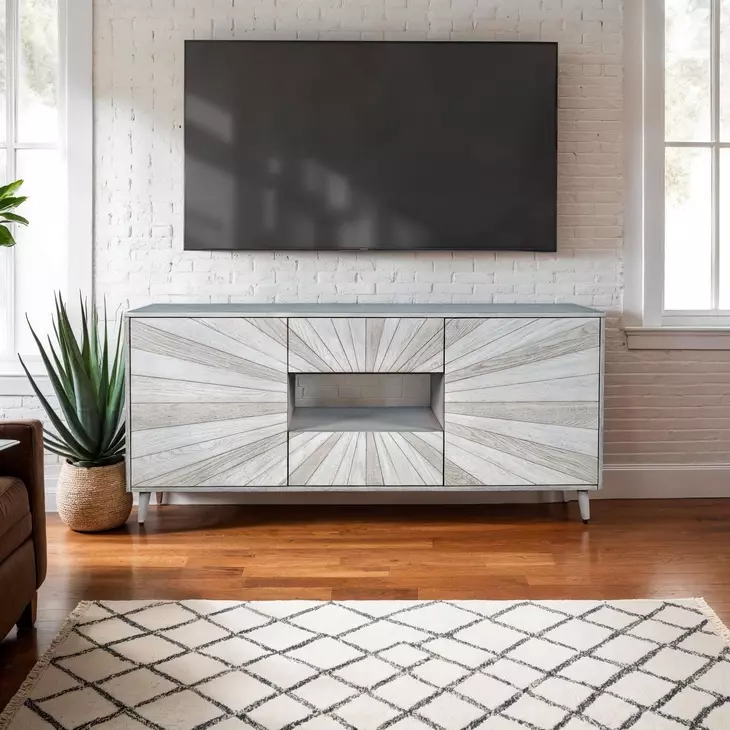Reece Light Ash 60" Media Console