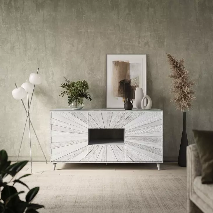 Reece Light Ash 60" Media Console