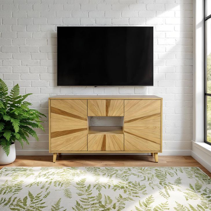 Reece Light Oak 50" Media Console