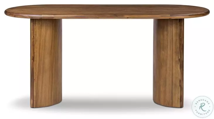 Paden Seasoned Brown Acacia 65" Desk