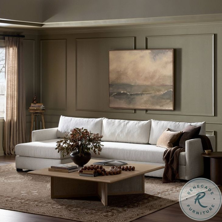 Wickham Alameda Snow Performance Fabric Sectional