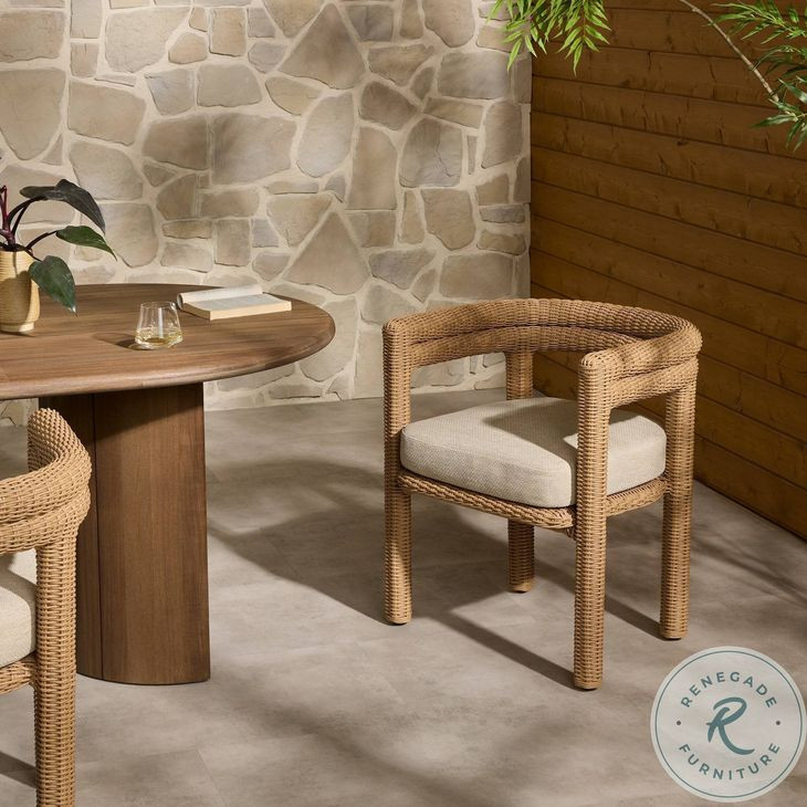 Tacova Casa Cream Outdoor Dining Chair