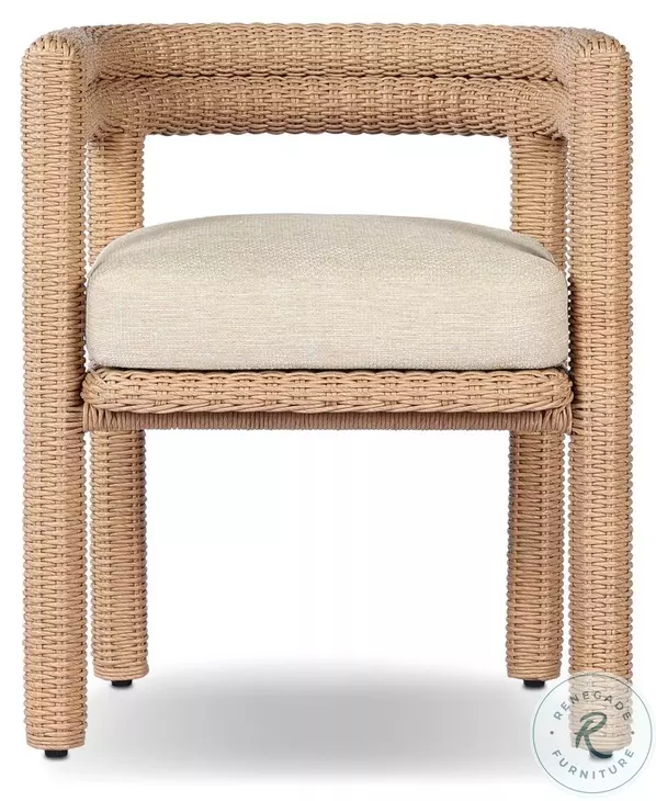 Tacova Casa Cream Outdoor Dining Chair