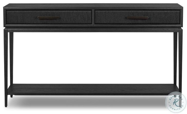 Rosenell Black Oak Veneer 60" Console Table