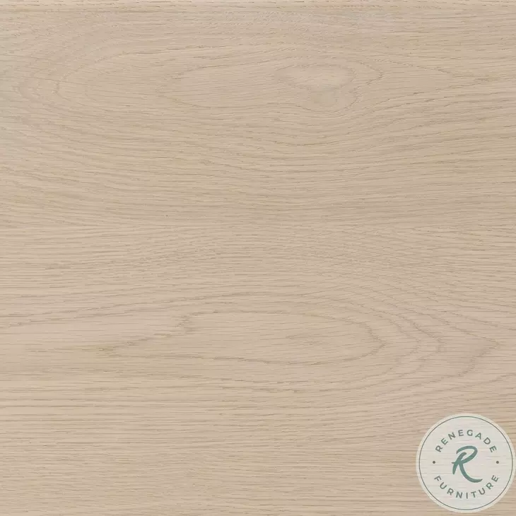 Rosenell Natural Oak Veneer Round End Table