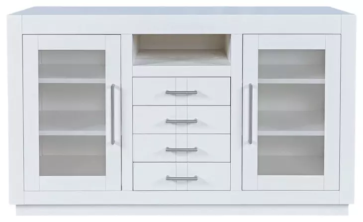 Auburn Hills White 50" Media Console
