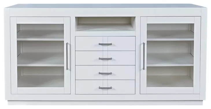Auburn Hills White 60" Media Console