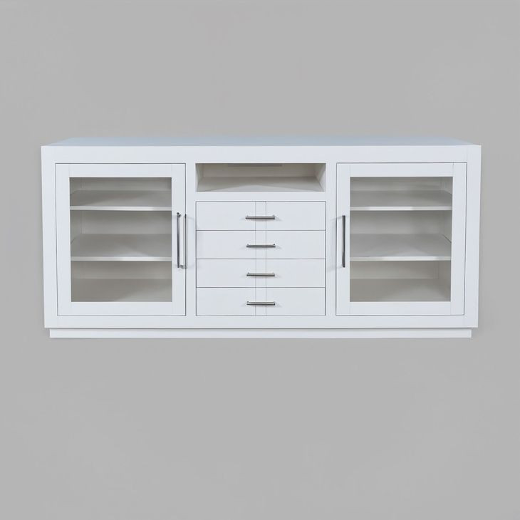 Auburn Hills White 70" Media Console
