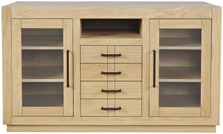 Auburn Hills Light Oak 50" Media Console