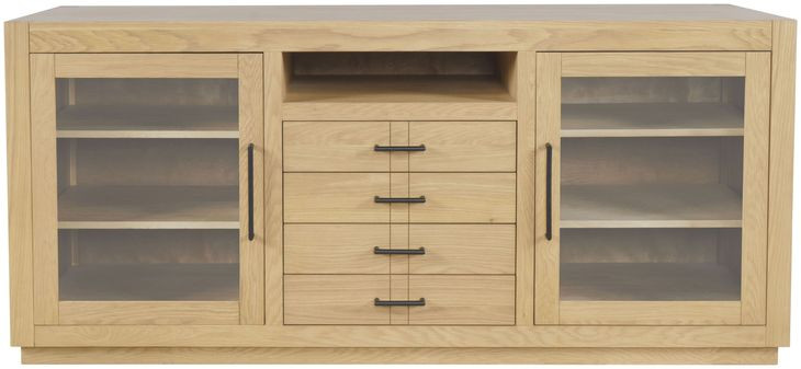 Auburn Hills Light Oak 70" Media Console