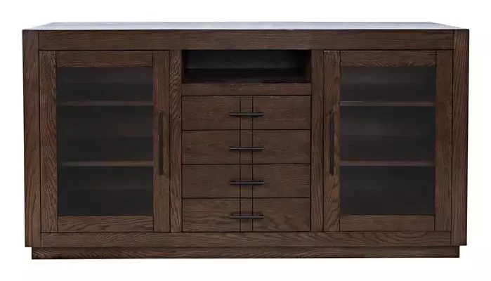 Auburn Hills Dark Oak 60" Media Console