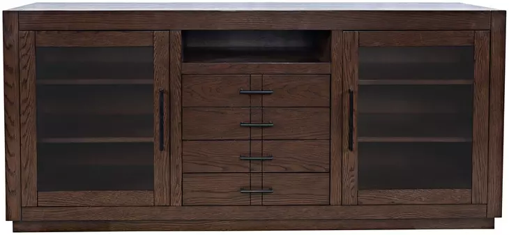 Auburn Hills Dark Oak 70" Media Console