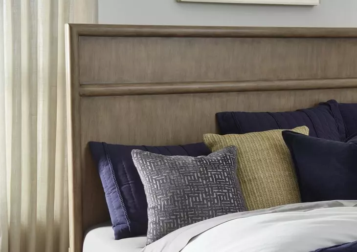 Arlington Nutmeg Queen Panel Bed