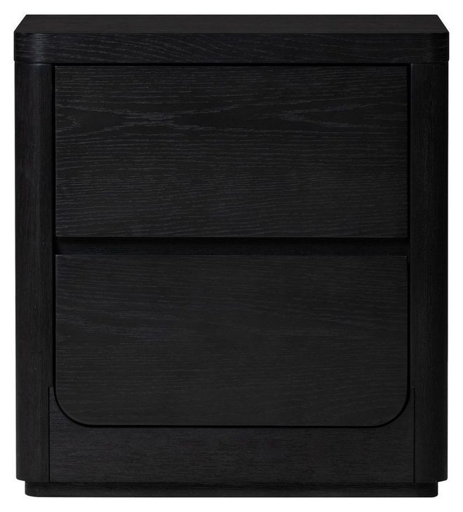 Modena Midnight Blue 2 Drawer Nightstand