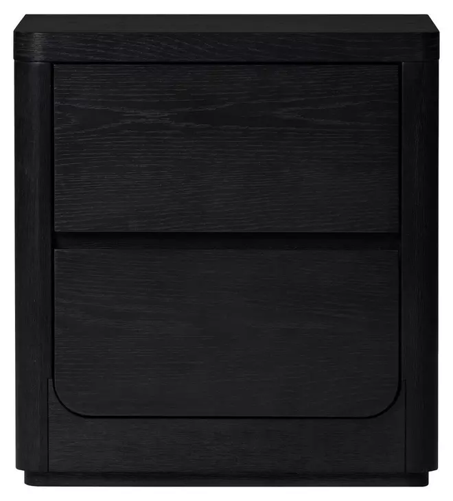 Modena Midnight Blue 2 Drawer Nightstand