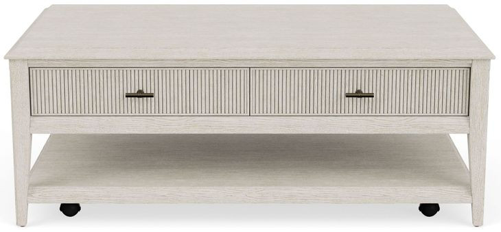 Carmella Pebble Oak Rectangular Occassional Table Set