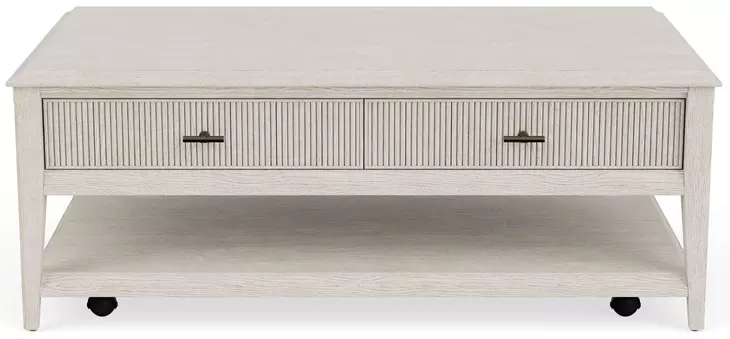 Carmella Pebble Oak Rectangular Occasional Table Set