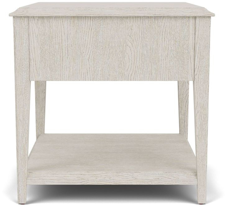 Carmella Pebble Oak Square End Table