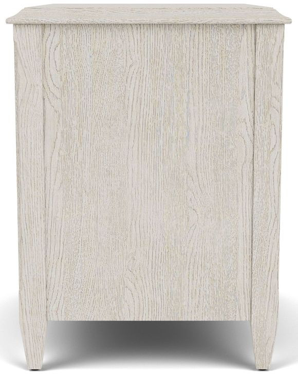 Carmella Pebble Oak Rectangular Chairside Table