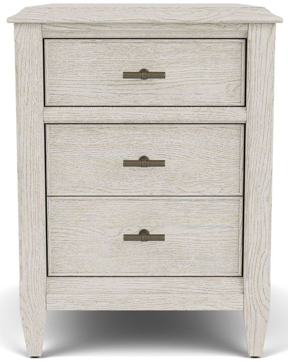 Carmella Pebble Oak Rectangular Chairside Table