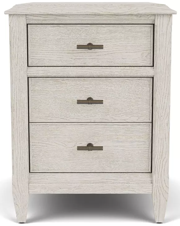 Carmella Pebble Oak Rectangular Chairside Table