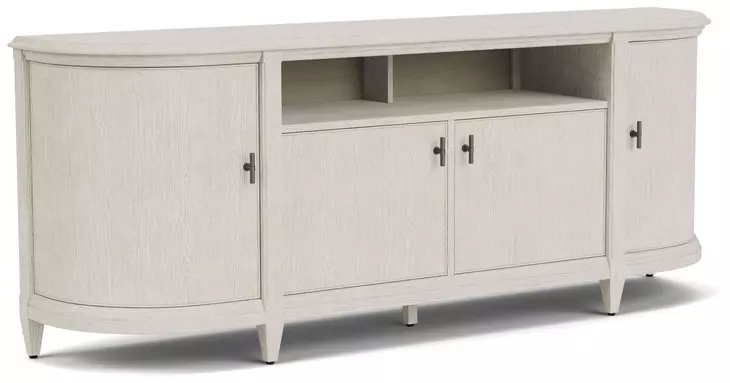 Carmella Pebble Oak 78" TV Stand