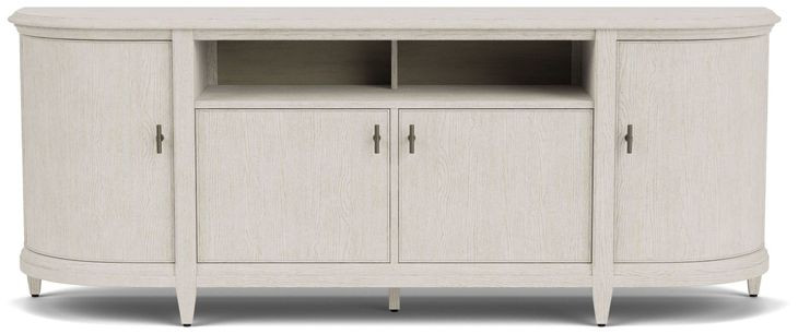Carmella Pebble Oak 78" TV Stand