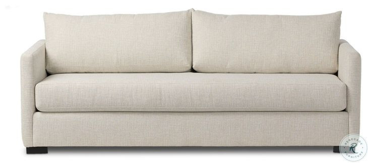 Wickham Alameda Snow Performance Fabric 87" Upholstered Sofa