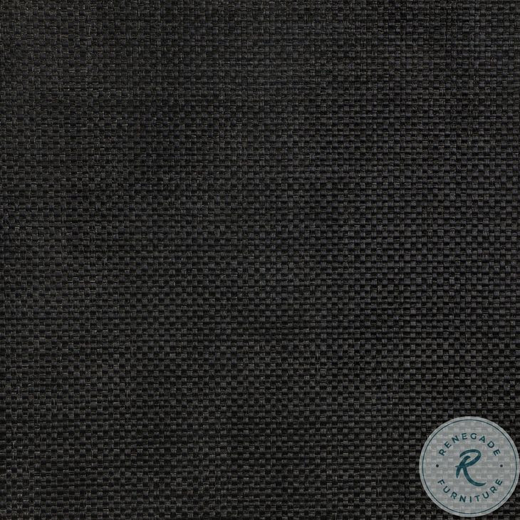 Fiona Black Raffia 72" Media Console