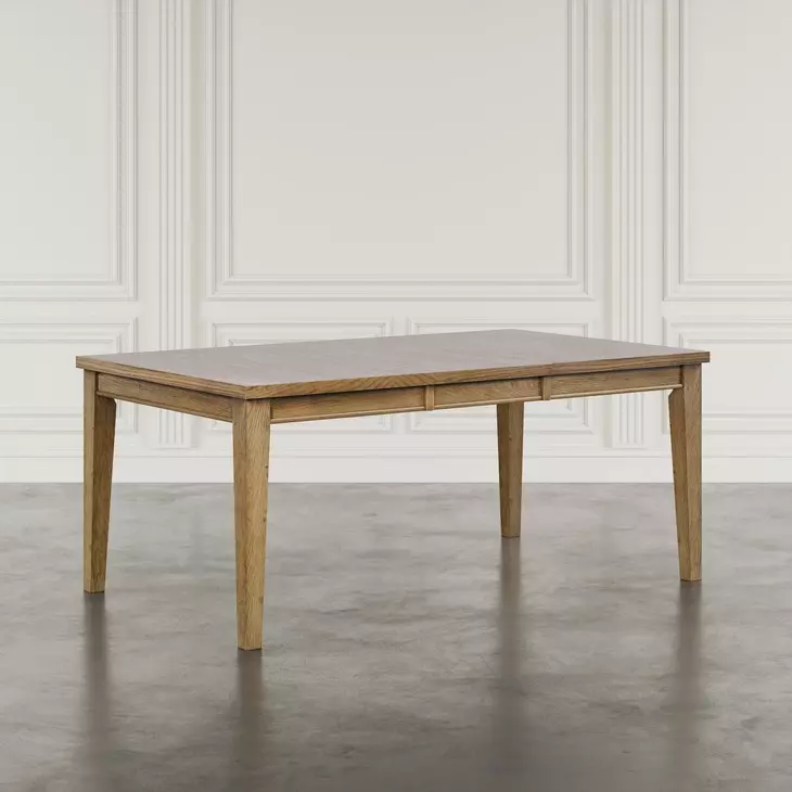Brentwood Cascade Oak Extendable Rectangular Dining Room Set
