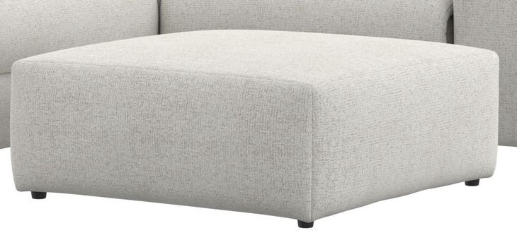 Terrence Chalk Castered Cocktail Square Ottoman