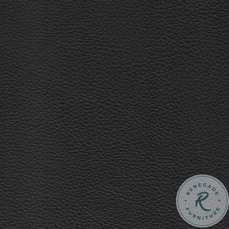 Calizor Black Leather 88" Sofa