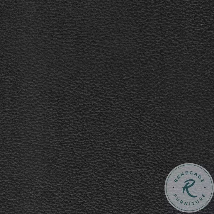 Calizor Black Leather 88" Sofa