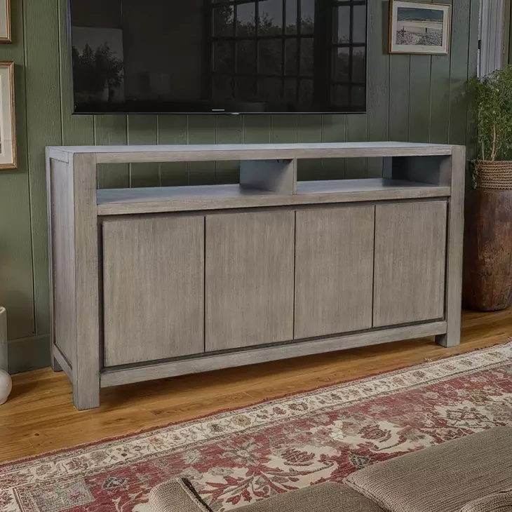Brownstone Slate 60" Media Console