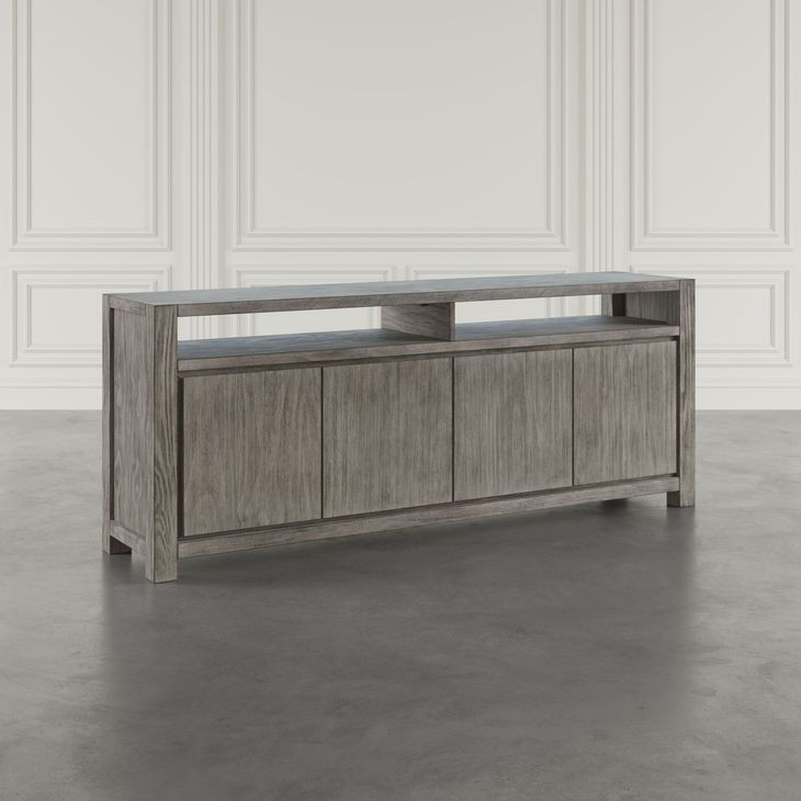 Brownstone Slate 80" Media Console
