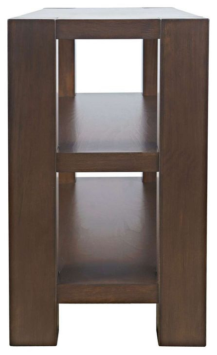 Brownstone Chocolate Brown Rectangular Occasional Tabe Set